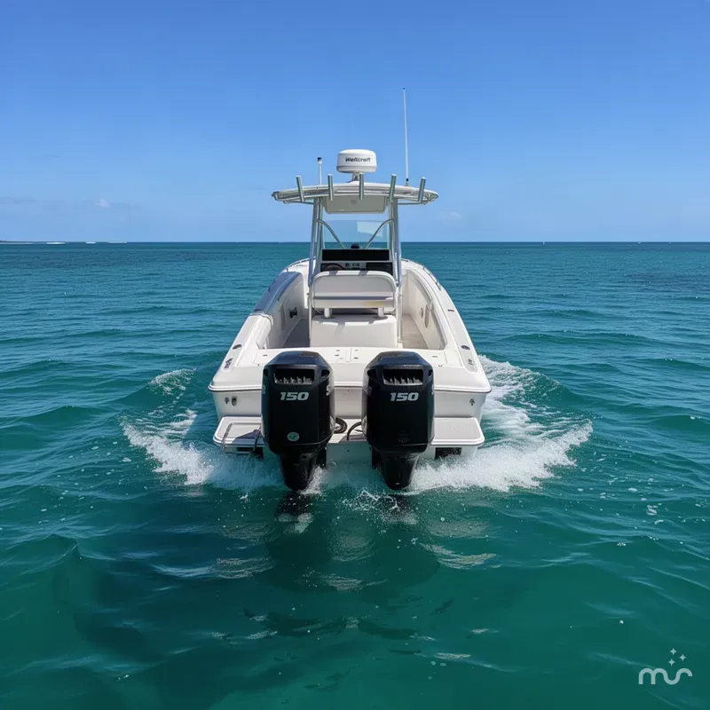 Slide: The Image of Wellcraft 30 Scarab Sport 1997 - 3