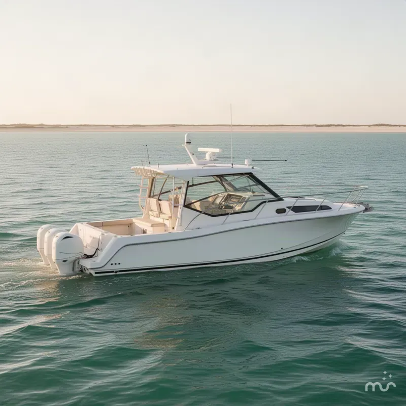 Slide: The Image of Boston Whaler 325 Conquest 2023 - 2