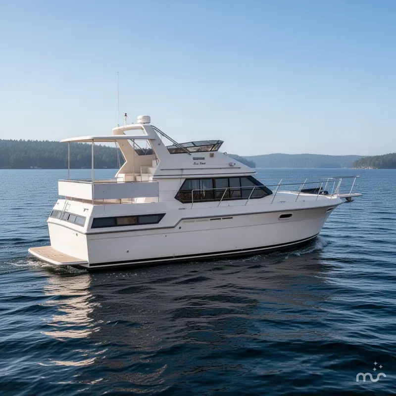 The Image of Carver Yachts 38 Aft Cabin Motor Yacht 1988 - 0