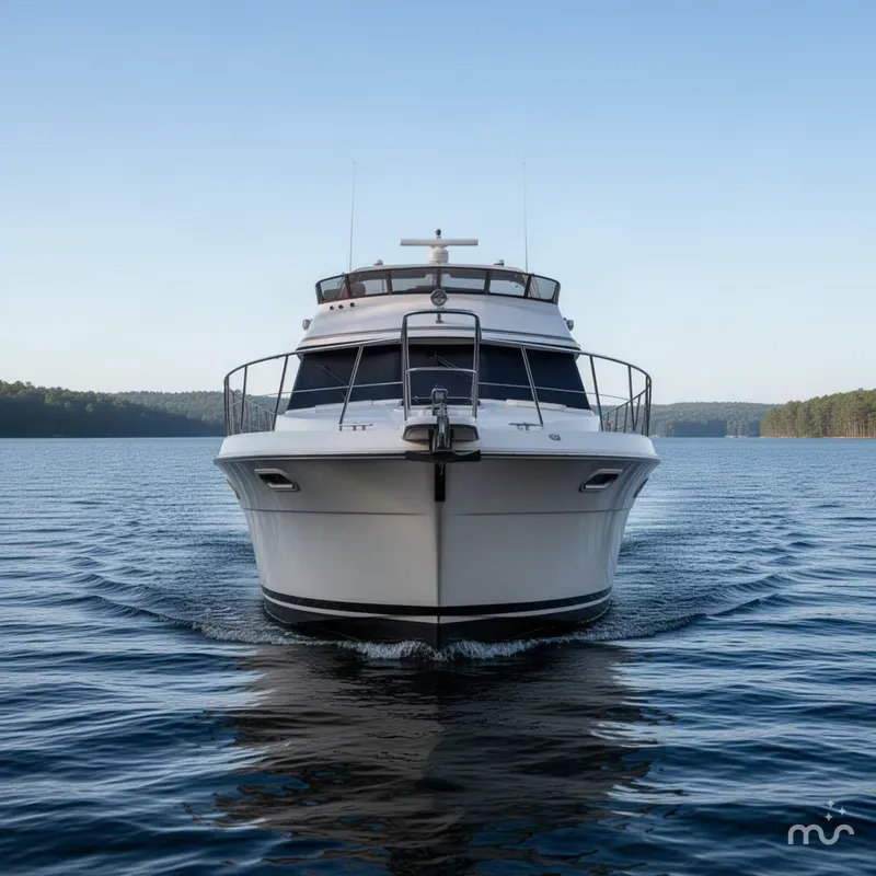 Slide: The Image of Carver Yachts 38 Aft Cabin Motor Yacht 1988 - 3