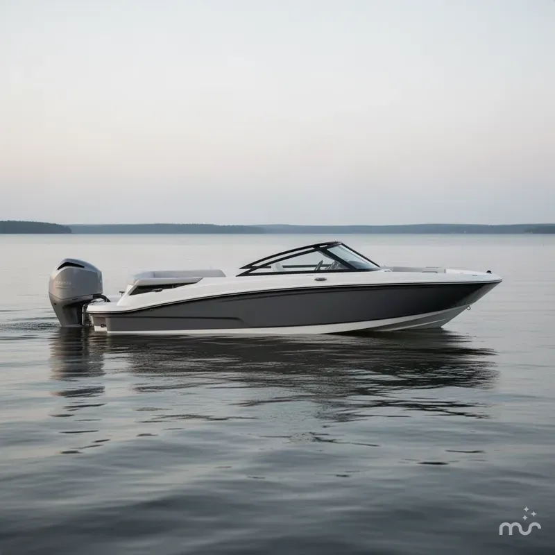 Slide: The Image of Bayliner VR6 Bowrider OB 2024 - 2