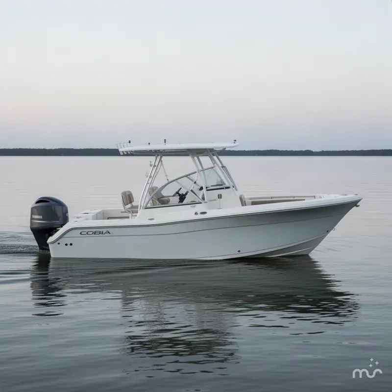 Slide: The Image of Cobia 220 Dual Console 2024 - 2