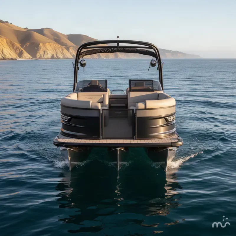 The Image of Avalon 23' Excalibur LTD Quad lounge Shift Windshield w/ 300HP Mercury! 2027 - 0