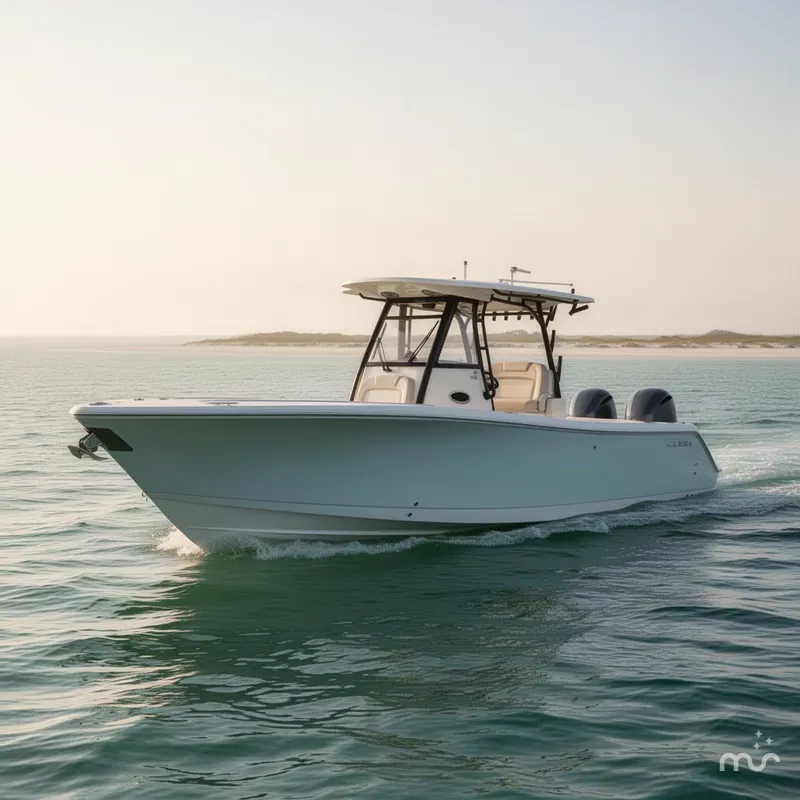 Slide: The Image of Cobia 305 Center Console 2027 - 2
