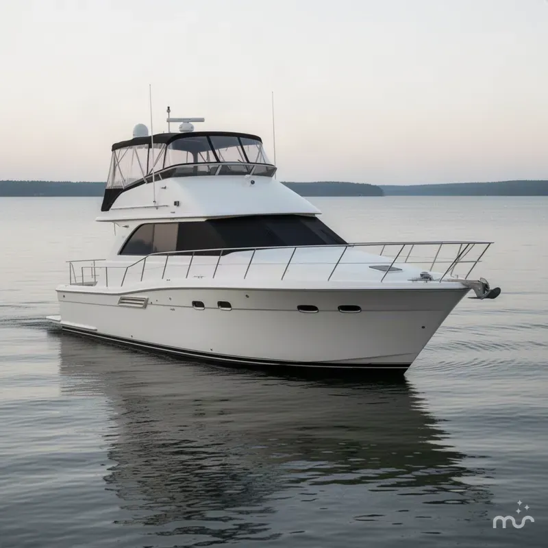 The Image of Carver Yachts 570 Voyager Pilothouse 2002 - 0