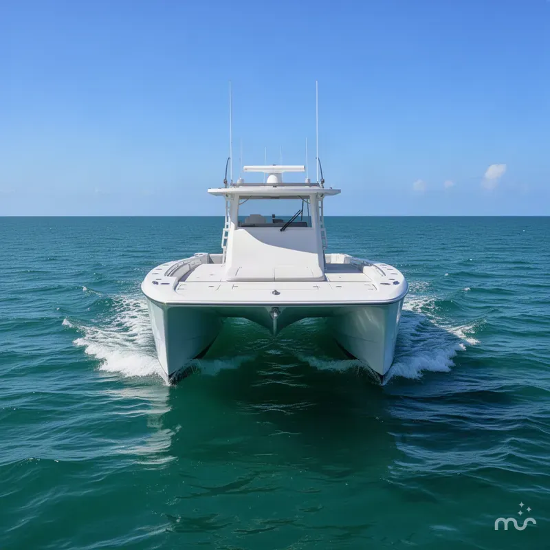 Slide: The Image of Invincible 35 Catamaran 2025 - 2