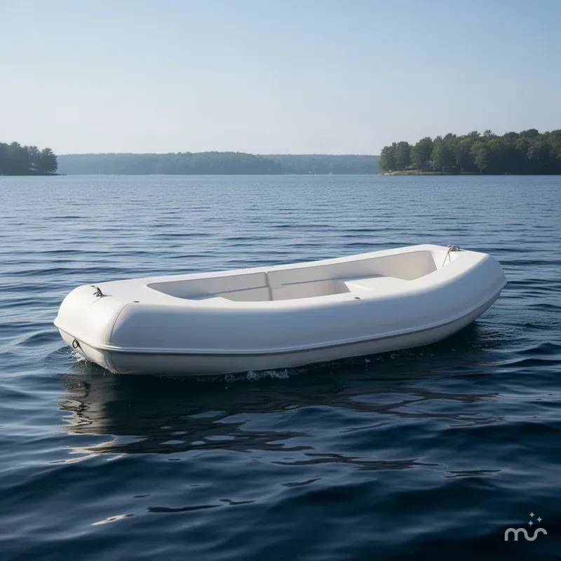The Image of Boss Boat 10' Fiberglass Rigid Tender 2005 - 0