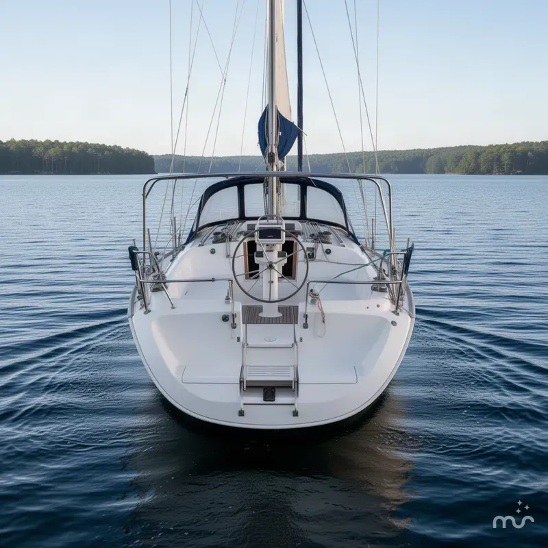 Slide: The Image of Hunter 41 Aft Cockpit 2005 - 1