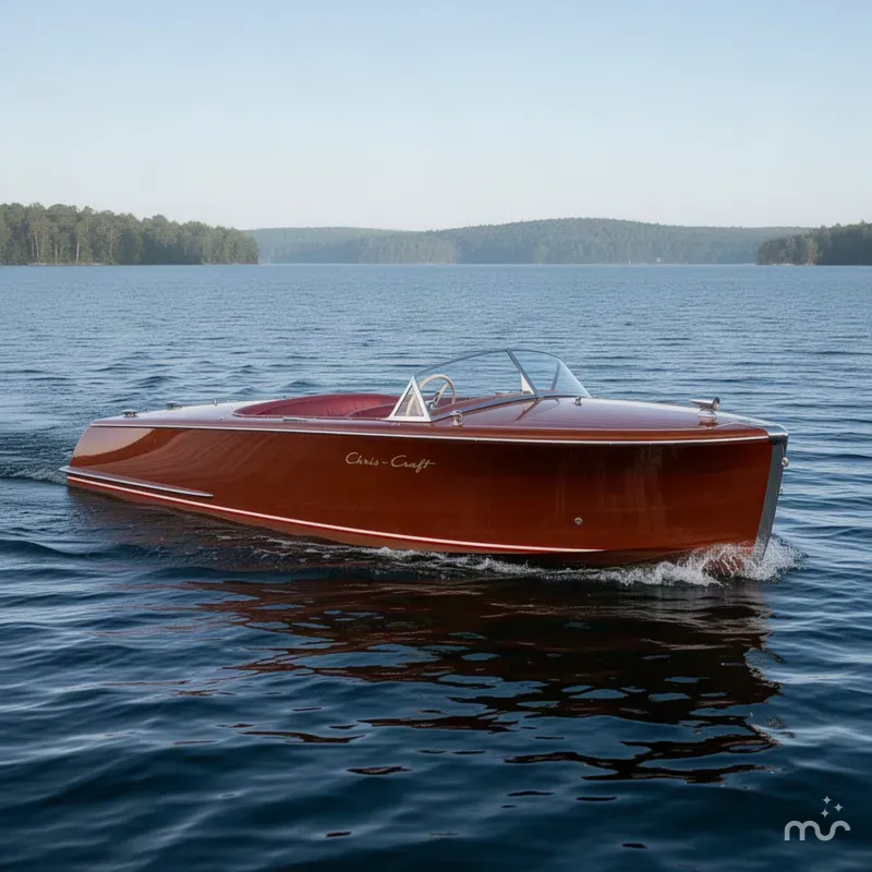 The Image of Chris-Craft 18 Runabout 1953 - 0