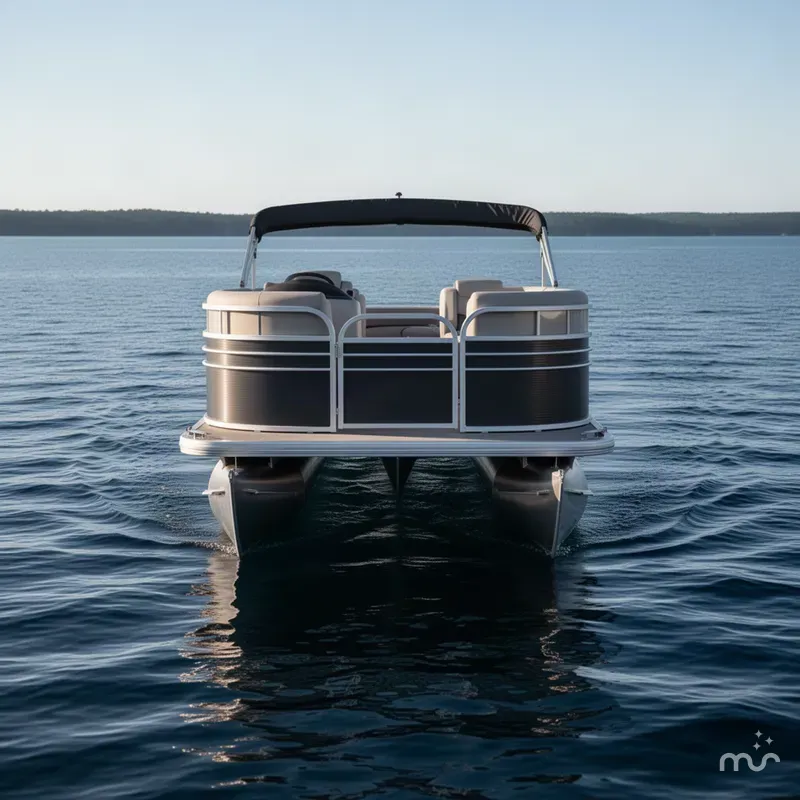Slide: The Image of Sun Tracker Party Barge 20 DLX 2022 - 3