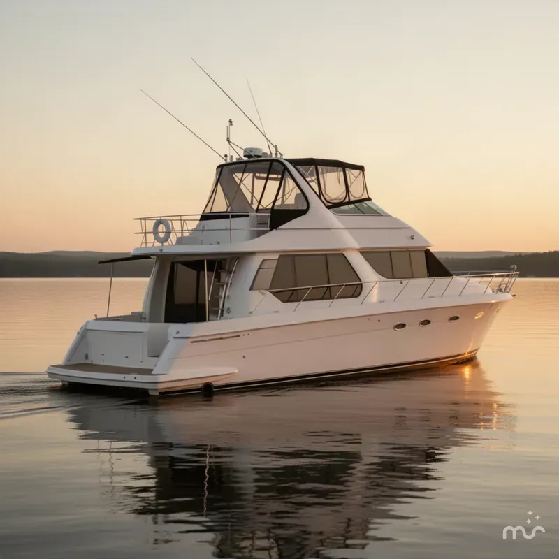 The Image of Carver Yachts 530 Voyager Pilothouse 1999 - 0
