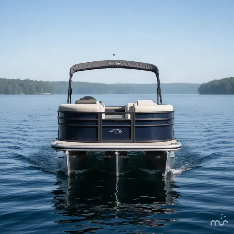 Slide: The Image of Bennington S-One Swingback 22 S1SB Tritoon 2027 - 2