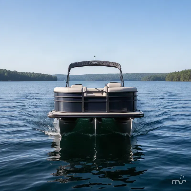 Slide: The Image of Bennington S-One Swingback 22 S1SB Tritoon 2027 - 2