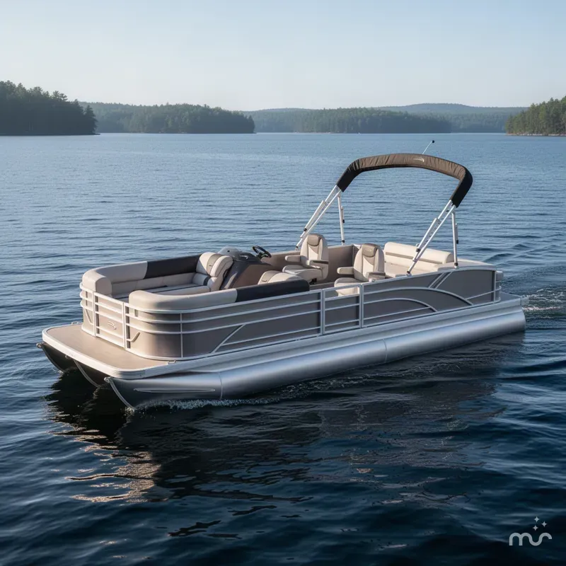 Slide: The Image of Bennington S-One Swingback 22 S1SB Tritoon 2027 - 1