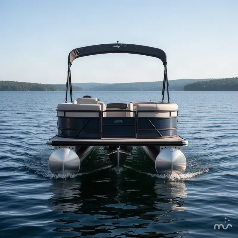 Slide: The Image of Bennington S-One Swingback 22 S1SB Tritoon 2027 - 2