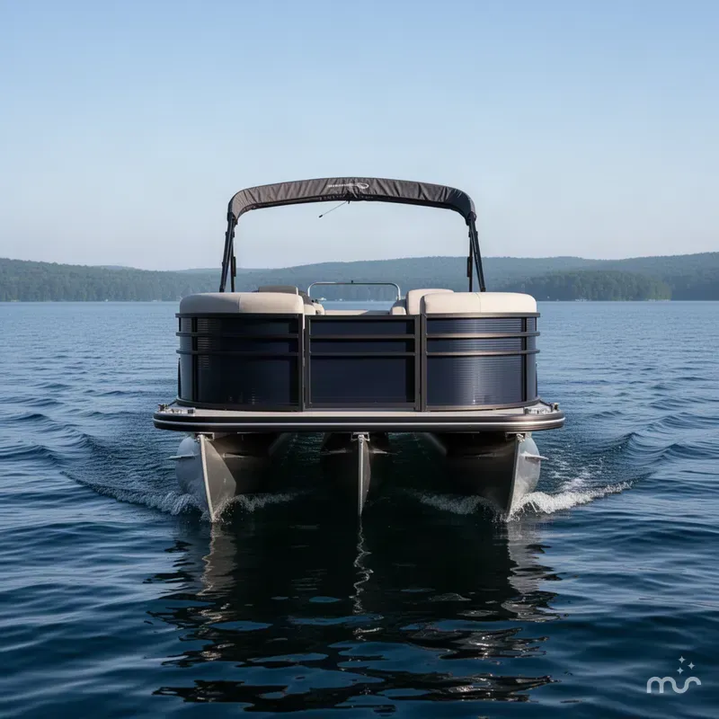 Slide: The Image of Bennington S-One Swingback 22 S1SB Tritoon 2027 - 3