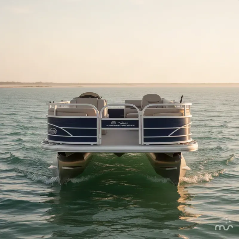 Slide: The Image of Sun Tracker Fishin' Barge 22 DLX 2017 - 2