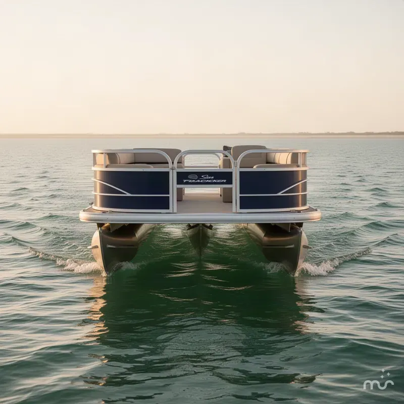 Slide: The Image of Sun Tracker Fishin' Barge 22 DLX 2017 - 3