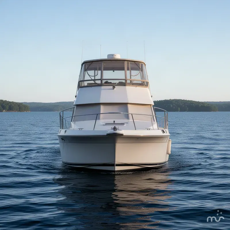 Slide: The Image of Carver Yachts 380 Santego 1995 - 3