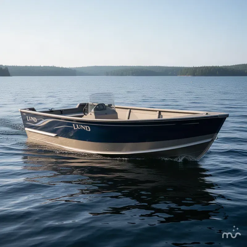 Slide: The Image of Lund 1700 Angler SS 2000 - 1
