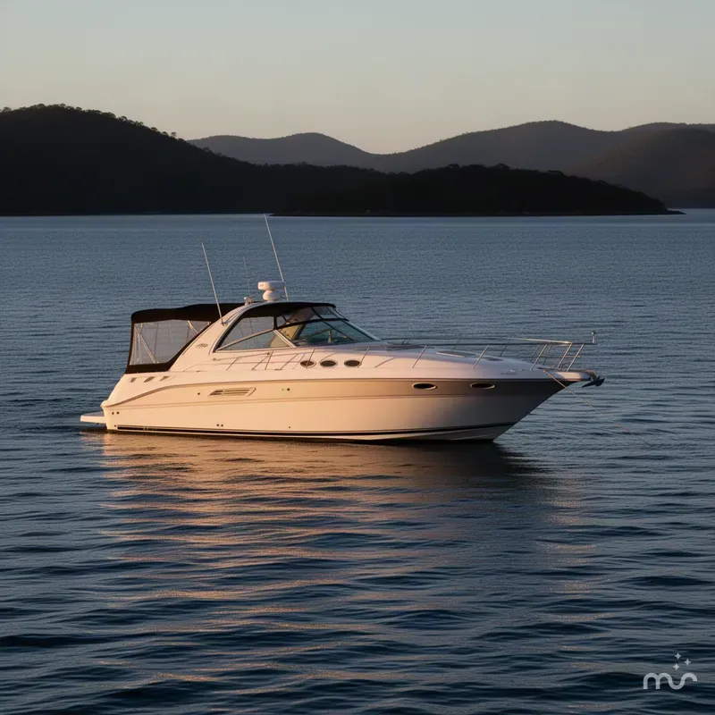 Slide: The Image of Sea Ray 370 Express Cruiser 1996 - 2