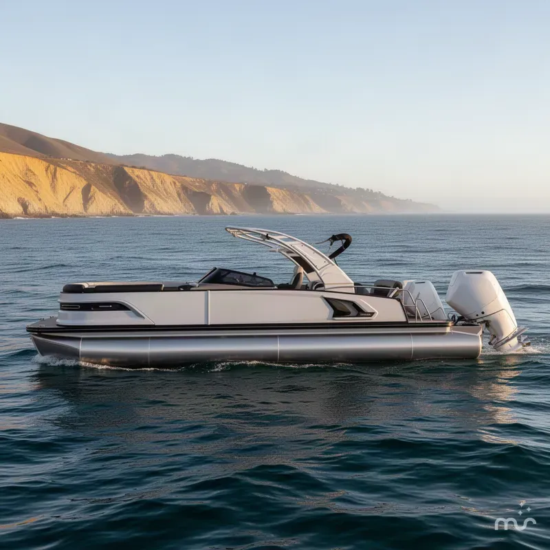 Slide: The Image of Tahoe 27' Grand Tahoe LTD Flex Lounge Windshield Twin 425HP Mercury V10's & Joystick Controls! 2027 - 1