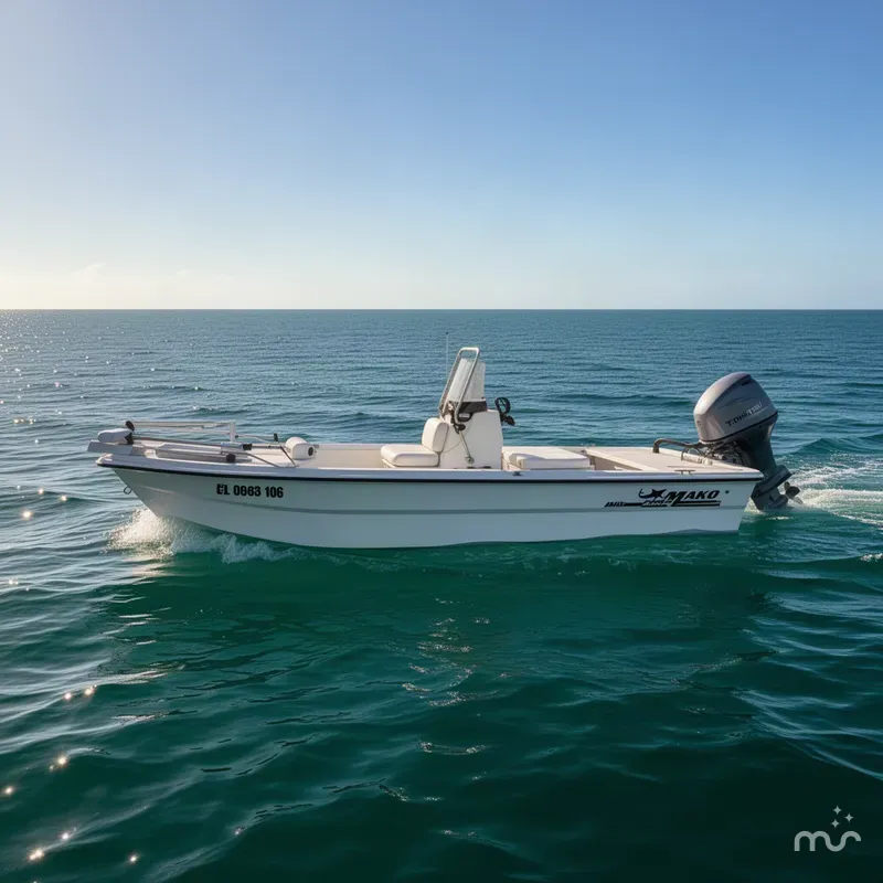 Slide: The Image of Mako Pro Skiff 16 with newer TOHATSU 2012 - 4