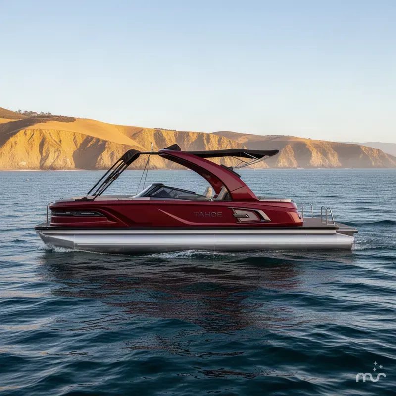 Slide: The Image of Tahoe Grand Tahoe 27' Quad lounge Windshield w/ Twin 500HP Mercury's! 2027 - 1