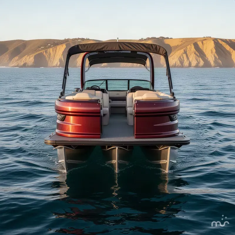 Slide: The Image of Tahoe Grand Tahoe 27' Quad lounge Windshield w/ Twin 500HP Mercury's! 2027 - 2