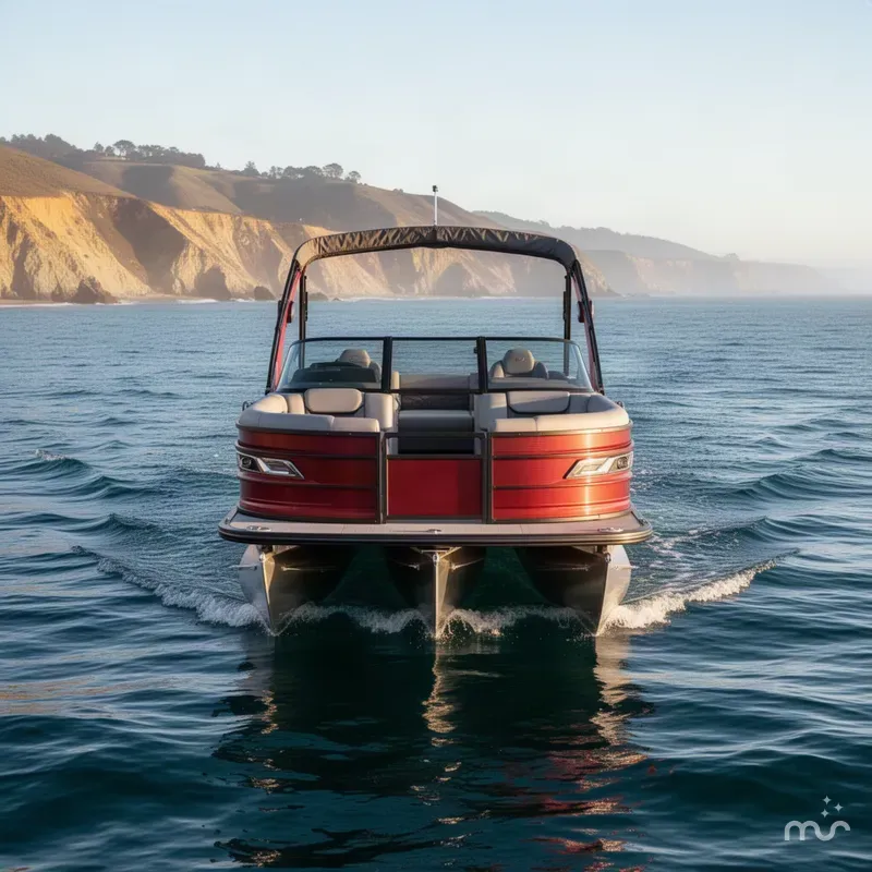 Slide: The Image of Tahoe Grand Tahoe 27' Quad lounge Windshield w/ Twin 500HP Mercury's! 2027 - 3