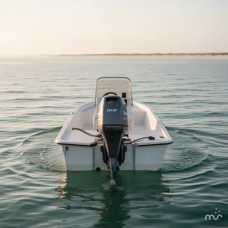 Slide: The Image of Mako Pro Skiff 16 with newer TOHATSU 2012 - 2