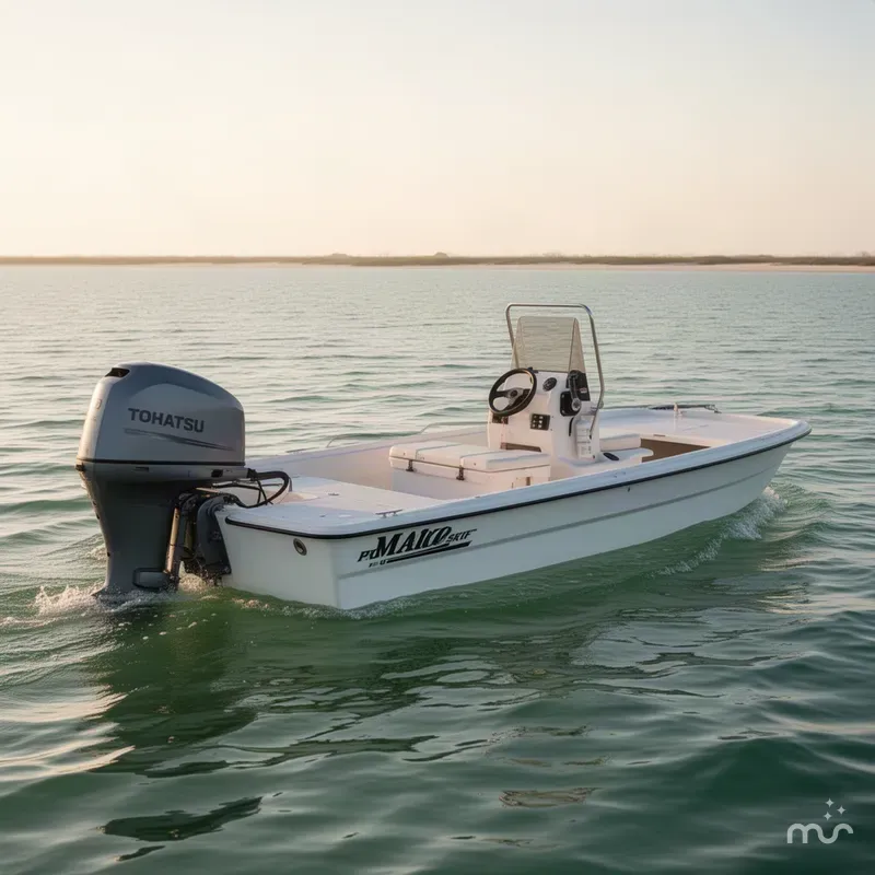 The Image of Mako Pro Skiff 16 with newer TOHATSU 2012 - 0