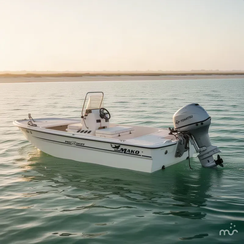 Slide: The Image of Mako Pro Skiff 16 with newer TOHATSU 2012 - 4