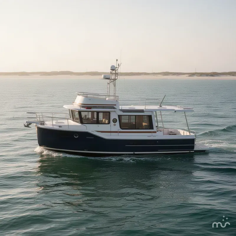 Slide: The Image of Ranger Tug R-43 CB 2027 - 2