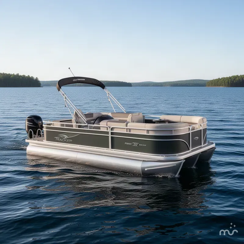The Image of Sun Tracker Fishin' Barge 22 DLX 2027 - 0