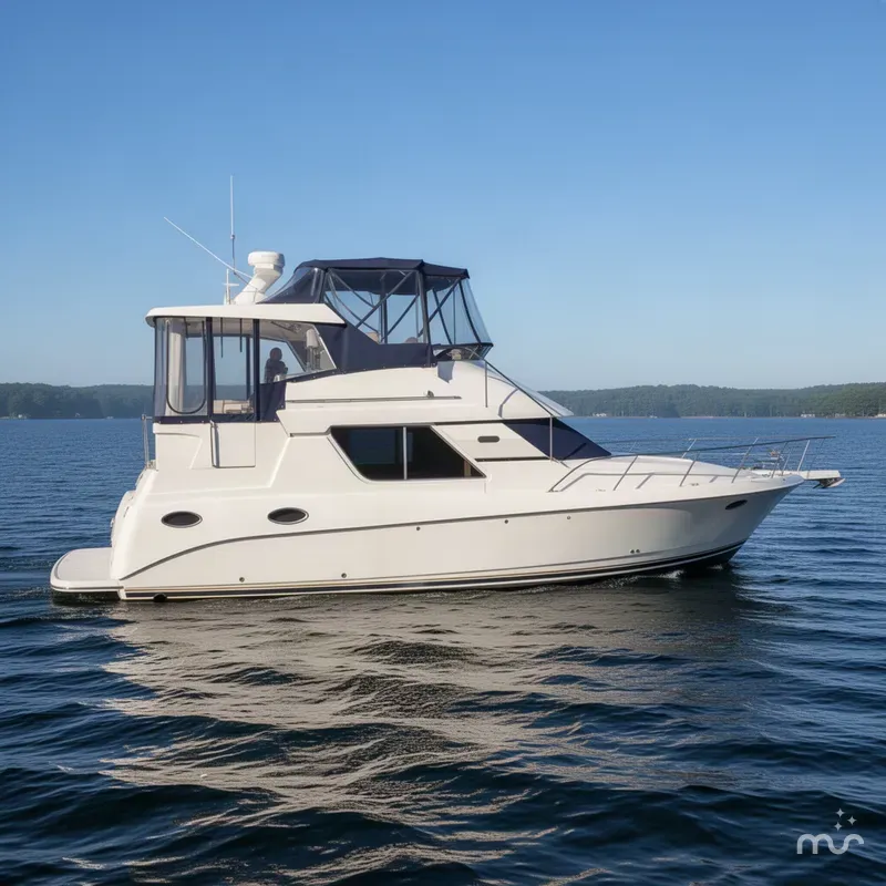 Slide: The Image of Silverton 352 Motor Yacht 2000 - 1