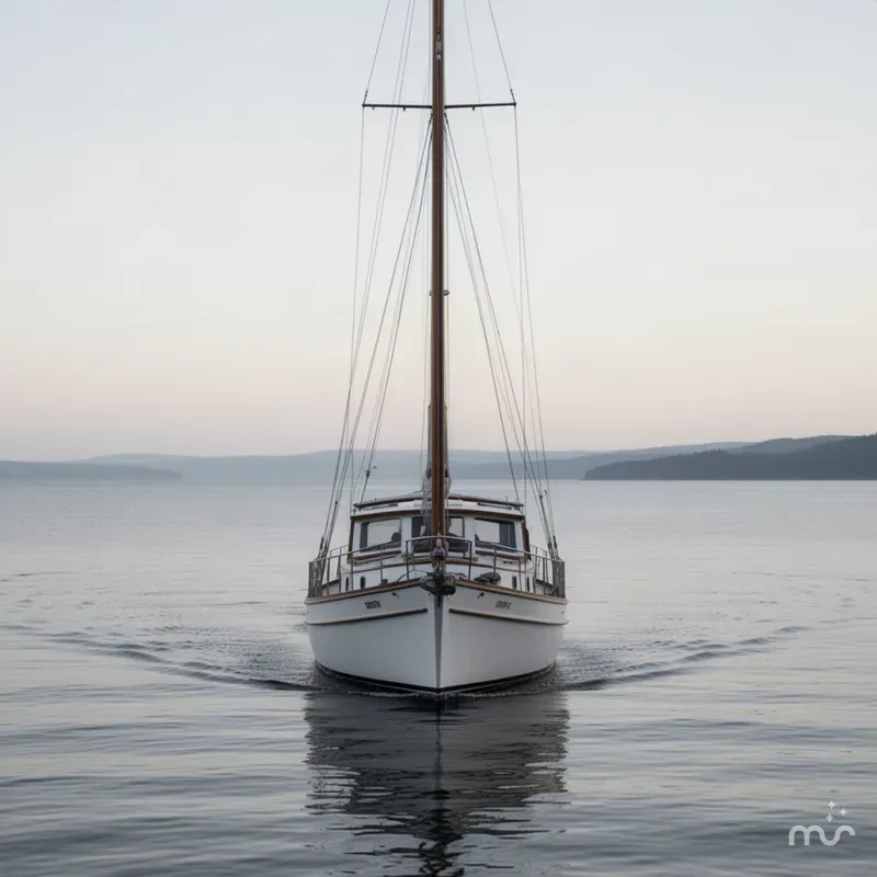 Slide: The Image of Cheoy Lee 52 Motorsailer 1980 - 2