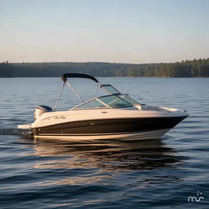 Slide: The Image of Sea Ray 175 Bow Rider 1996 - 4