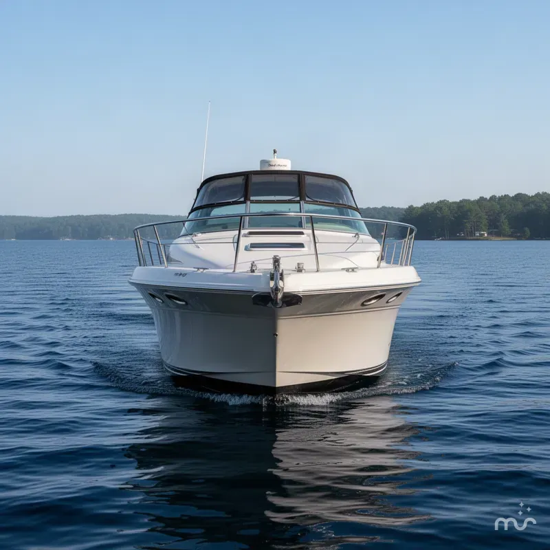 Slide: The Image of Sea Ray 410 Express Cruiser 1999 - 1