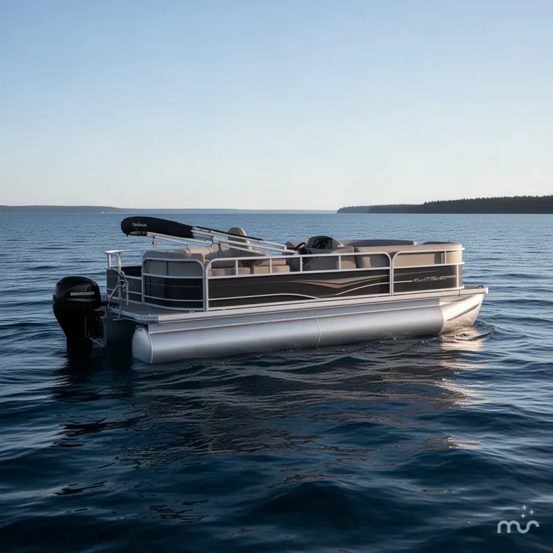 The Image of Sun Tracker Party Barge 18 DLX 2025 - 0