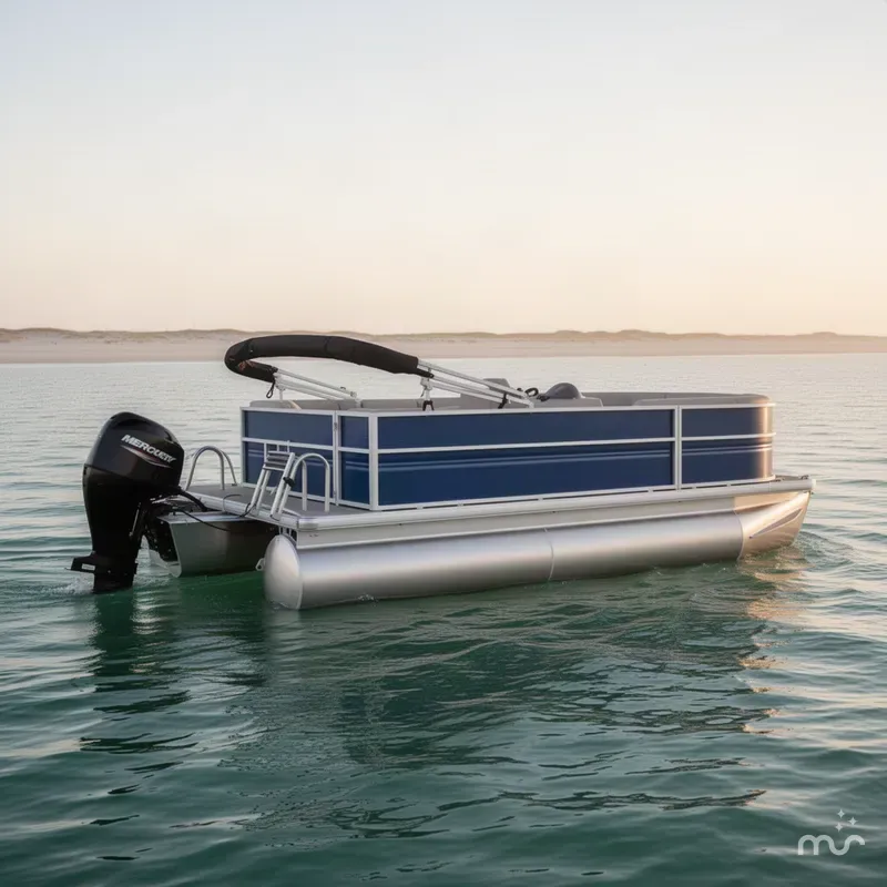 The Image of Sun Tracker Party Barge 16 DLX 2027 - 0