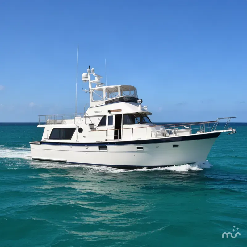 Slide: The Image of Hatteras 48 Long Range Cruiser 1978 - 2