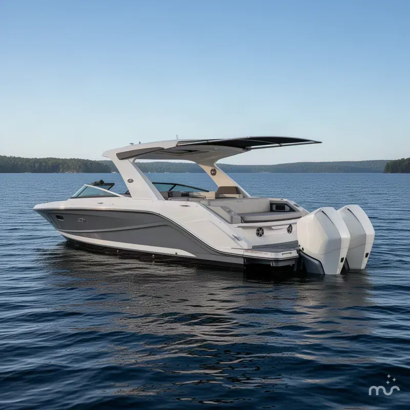 Slide: The Image of Sea Ray SLX 310 Outboard 2021 - 1