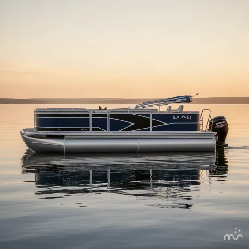 The Image of Lund LX220 Pontoon 2020 - 0