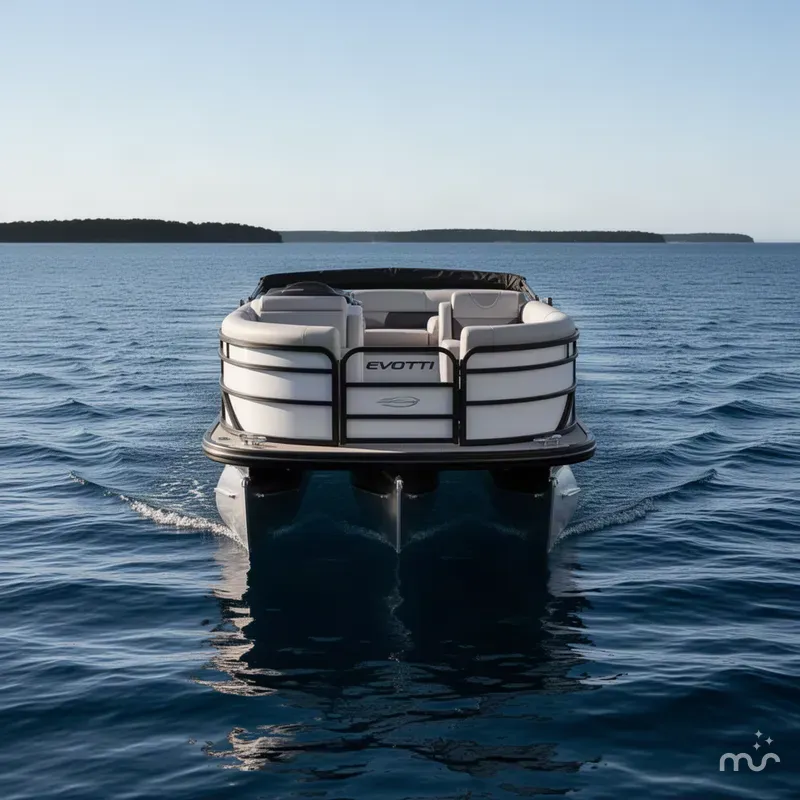 Slide: The Image of Evotti 523CS 500 Series 23 Convertible Stern 2026 - 2