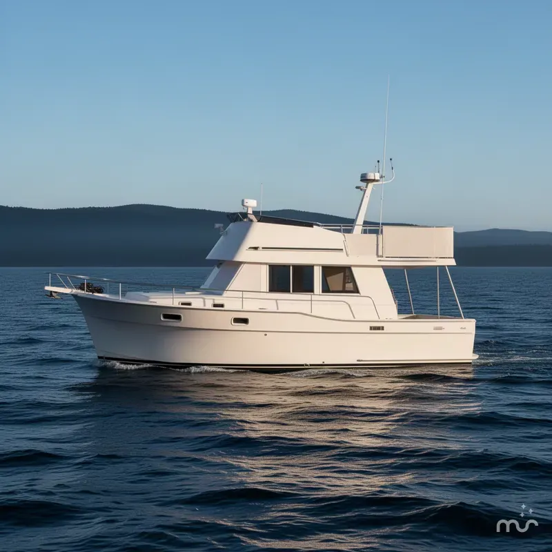Slide: The Image of Mainship 390 Trawler 2000 - 2