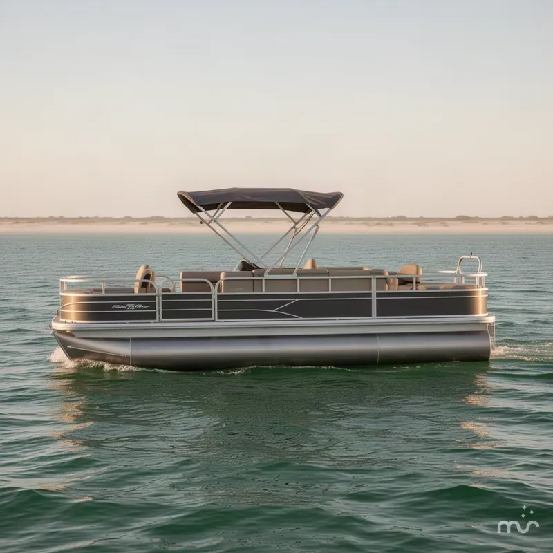 The Image of Sun Tracker Fishin' Barge 22 DLX 2019 - 0