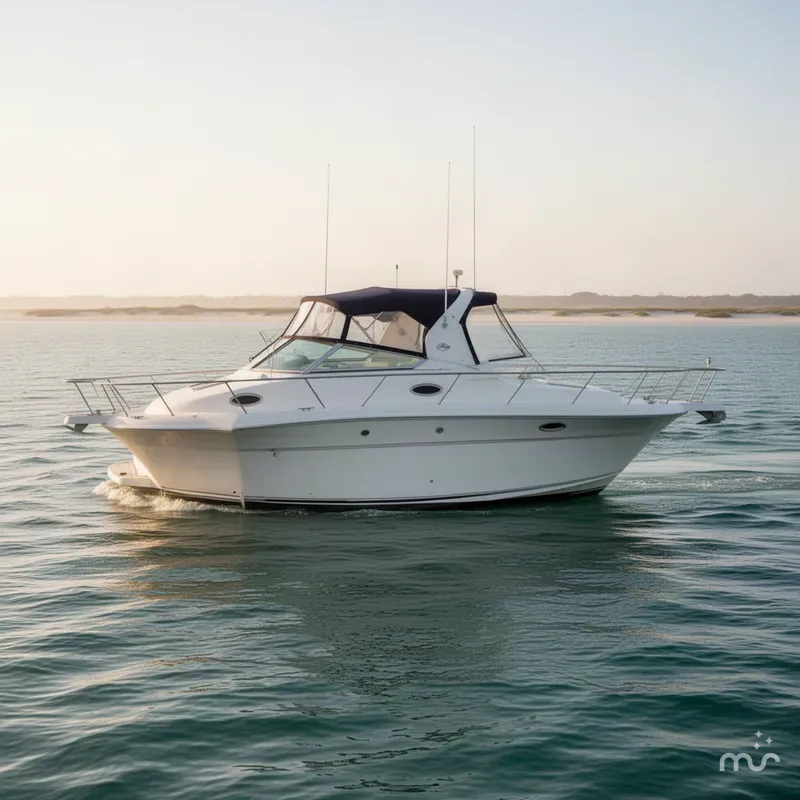 Slide: The Image of Sea Ray 330 Express Cruiser 1997 - 1