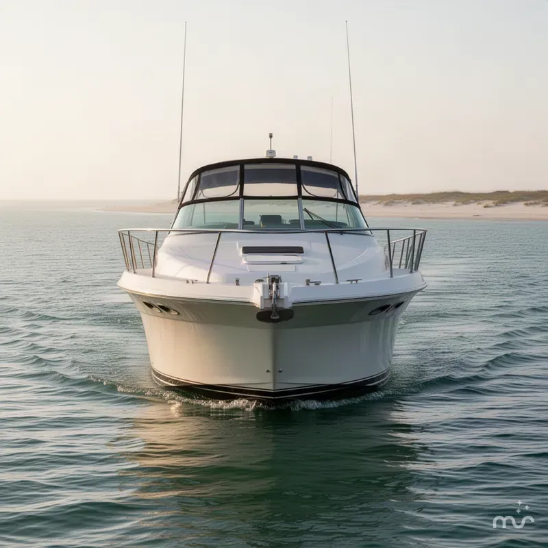 Slide: The Image of Sea Ray 330 Express Cruiser 1997 - 2