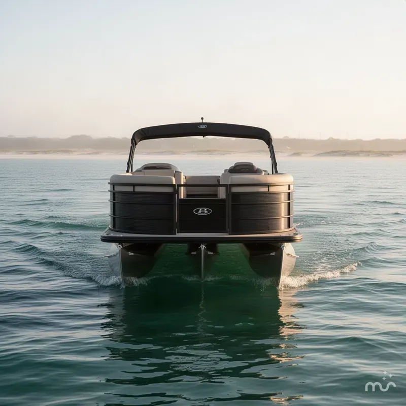 Slide: The Image of Bentley Pontoons Legacy 243 SPORT3 Swingback 2027 - 1